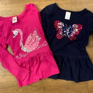 3/$15🌷sale! Long Sleeve Sequin Shirt Bundle